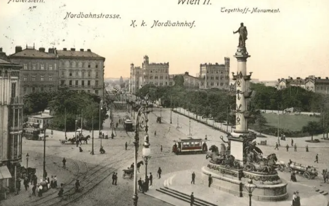 Praterstern, Ansicht um 1900